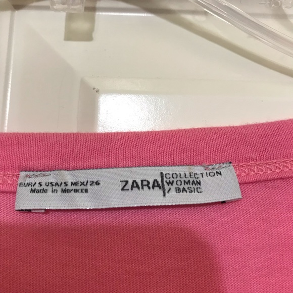 Zara Pink Shirt/ Size S - Picture 3 of 4